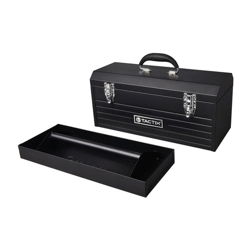 CAJA HERRAMIENTAS TACTIX #321100 METALICA C/BANDEJA 51 CM