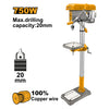 TALADRO DE PEDESTAL INGCO INDUSTRIAL 20MM 750W # DP207505