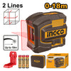 NIVEL INGCO LASER  AUTOMATICO TIPO CRUZ  18 MTS. # HLL156503