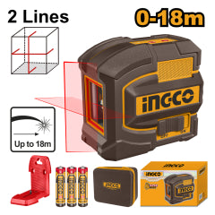 NIVEL INGCO LASER  AUTOMATICO TIPO CRUZ  18 MTS. # HLL156503