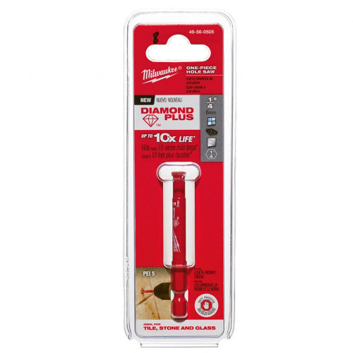 BROCA DIAMANTADA 1/4 MILWAUKEE 49-56-0505 LACCE