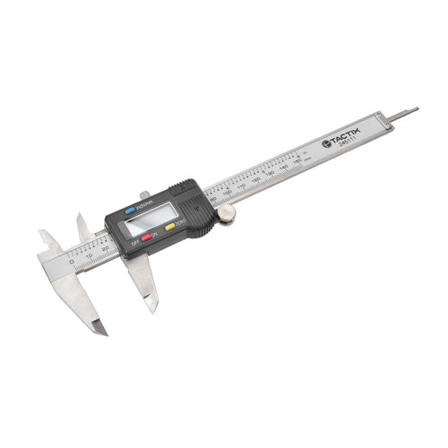PIE DE METRO DIGITAL TACTIX # 245111 INOX. 150MM/6"