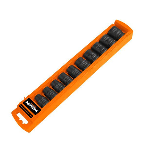 Juego de Dados de Impacto 1/2". 10 Piezas Wokin