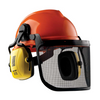 CASCO MOTOSIERRISTA EVOIII VISOR METÁLICO