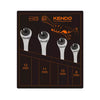 LLAVE ABOCINADA CON CHICHARRA KENDO JGO. 4 PZAS. # 15380