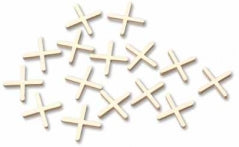 SEPARADOR CERAMICA TACTIX # 284152 2.0 MM - CAJA 500 PZAS.