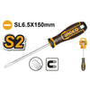 ATORNILLADOR INGCO INDUSTRIAL PUNTA PLANA 6,5X150MM # HSDSL6150