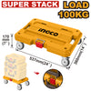 PLATAFORMA CON RUEDAS PARA CAJAS APILABLES INGCO 100KG  # HHWB61001