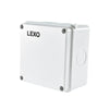CAJA ESTANCA 100X100X70MM CON TORNILLO 2 CONOS DENTRO