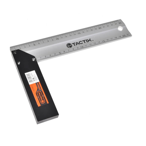 ESCUADRA CARPINTERO TACTIX ALUMINO # 239012 10"
