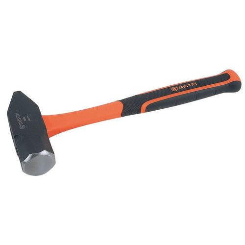 MARTILLO HOJALATERO TACTIX # 222701 M/FIBRA VIDRIO 2 LIBRAS