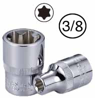 DADO CROSSMAN 3/8 DR P/TORNILLO TORX HEMBRA E10 # 99-735