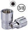 DADO CROSSMAN 3/8 DR P/TORNILLO TORX HEMBRA E18 # 99-743