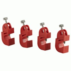 KIT BLOQUEOS DE BREAKER ELÉCTRICO CON TUERCA AJUSTABLE (4 UN)