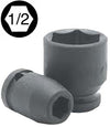 LLAVE DADO IMPACTO STANLEY 6 PTA 1/2 DR 89685-11/16" (OF)