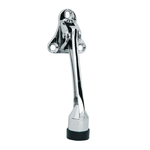 FIJA PUERTA TRUPER CROMADO C/GOMA # FIPU-3 (FIPU-59C) (43642)