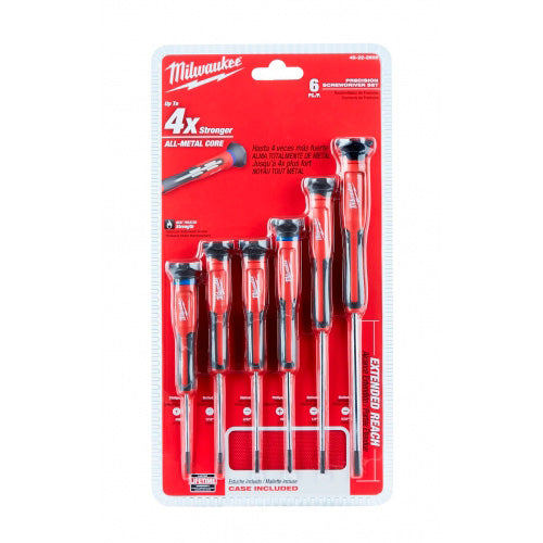 JUEGO DE DESTORNILLADORES DE PRECISION 6PZS MILWAUKEE