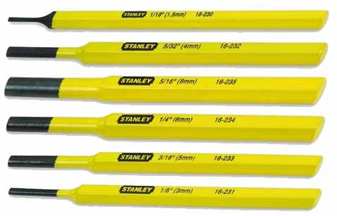BOTADOR STANLEY # 16-226 - JGO. 6 PIEZAS(OF)