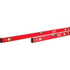 SET NIVEL ALUMINIO 3 AGUAS 24 Y 48 MILWAUKEE MLCMS48