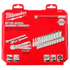 JUEGO DE DADOS METRICOS 28PZS MM 1/4 MILWAUKEE 48-22-9504