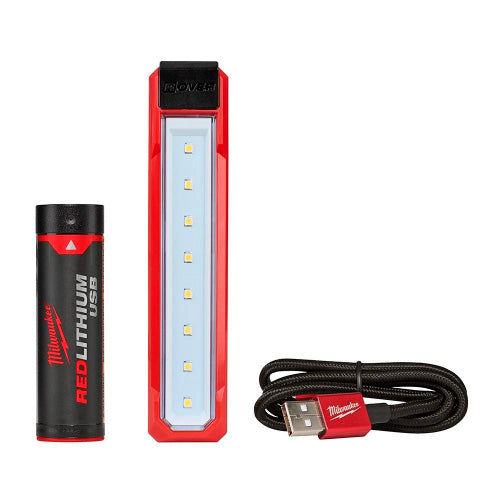 LAMPARA DE BOLSILLO LED CARGA USB ROVER MILWAUKEE 2112-21