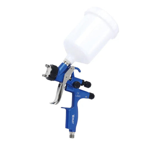 PISTOLA VOYLET #LS20 BAJA PRESION 1.3 MM C/COPA PLASTICA 600 ML