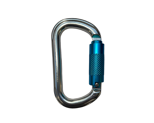 Mosquetón Carabinero Aluminio 2 Tiempos 23kN