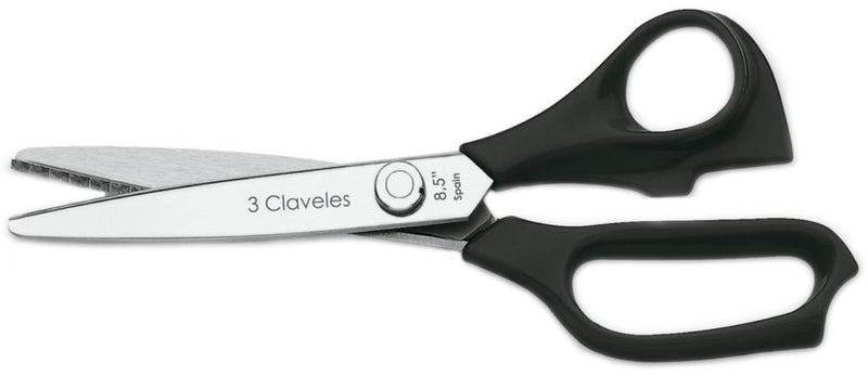 TIJERA TRES CLAVELES # 139 - 8.5" ZIG ZAG PAPEL Y CARTON