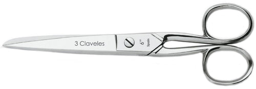 TIJERA TRES CLAVELES # 17 - 5" COSTURA