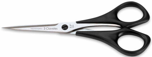 TIJERA TRES CLAVELES # 111 - 5.5" RECTA BORDAR