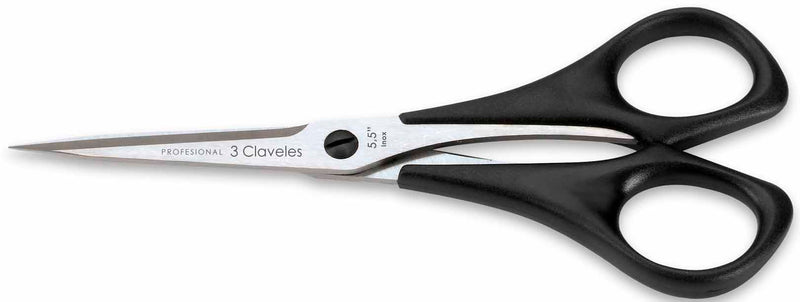 TIJERA TRES CLAVELES # 111 - 5.5" RECTA BORDAR (OF)