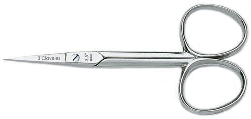 TIJERA TRES CLAVELES # 2002 - 4" RECTA MANICURA