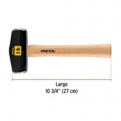 COMBO PRETUL (TRUPER) 3 LBS. # DHT-3P (22216)