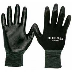 GUANTE NYLON TRUPER RECUBIERTO C/NITRILO MED. # GU-122 (GUX-NIT-M) (13294)