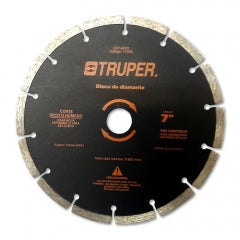 DISCO CORTAR TRUPER DIAMANTADO SEGMENT # DID-390 (DDT-837D) 9" (12976)
