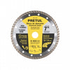 DISCO CORTAR PRETUL (TRUPER) DIAMANTADO TURBO # DID-270P 7" (27018)