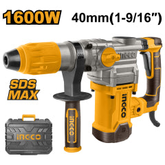 ROTOMARTILLO INGCO DEMOLEDOR SDS MAX 1600 WATTS #RH1600388 (C)