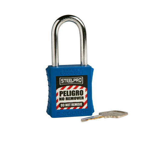 CANDADO STEELPRO X10 AZUL