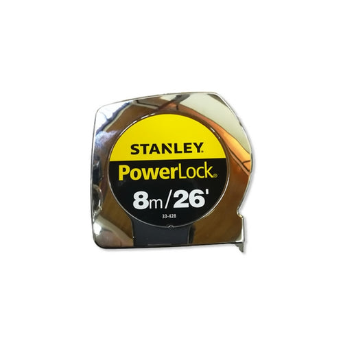 HUINCHA STANLEY #33-428S (33-428) 7.5 MTS X 1" (8 MTS)(OF)