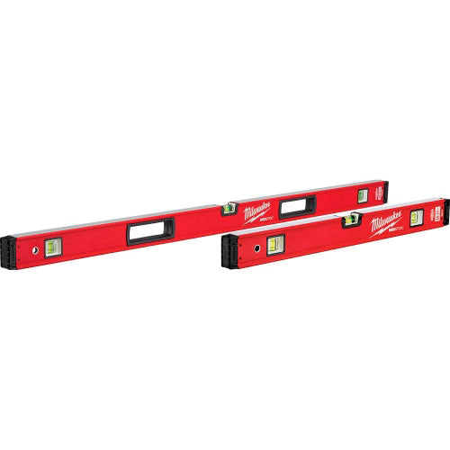 SET NIVEL ALUMINIO 3 AGUAS 24 Y 48 MILWAUKEE