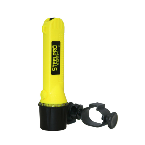 LINTERNA DE SEGURIDAD STEELPRO KL GOLDEN LED INDESTRUCTIBLE