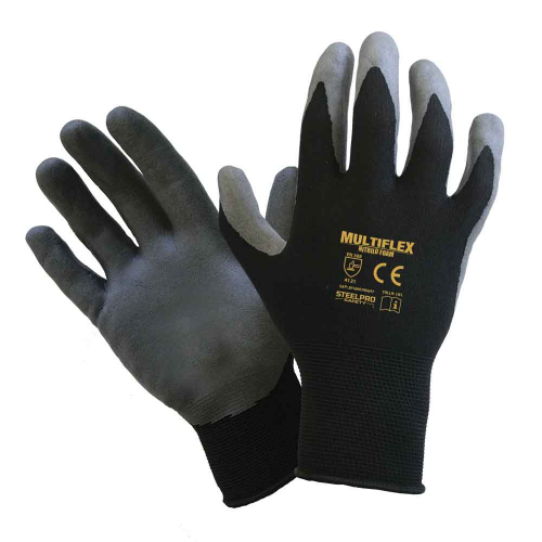 GUANTE MULTIFLEX POLIESTER NITRILO FOAM L