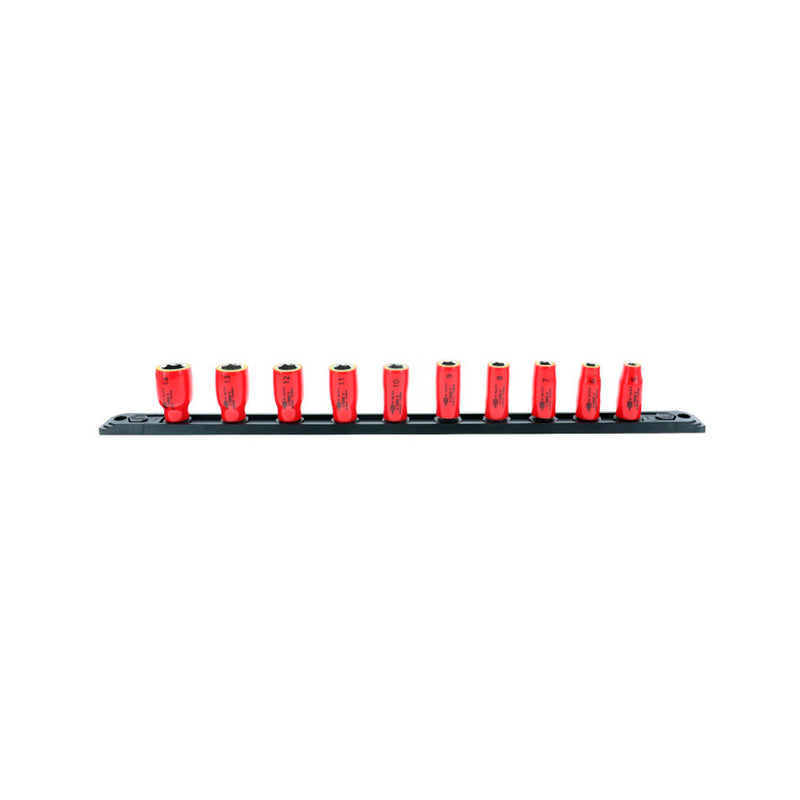 Set Dados Aislados Cuadrante 1/4" Pulgadas