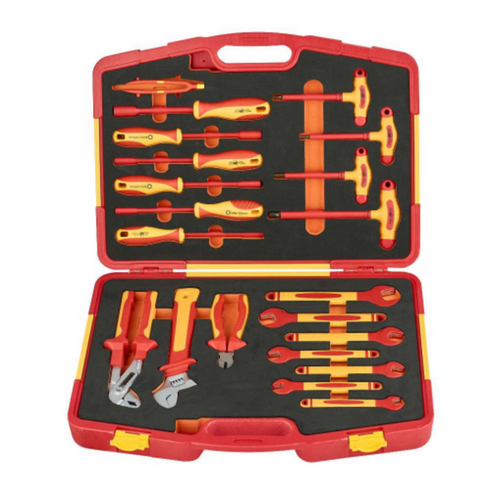 21PCS SET HERRAMIENTAS AISLADAS