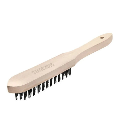 Escobilla de Acero con Mango 3 lineas Wokin