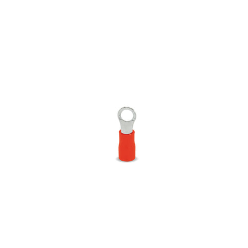 TERMINAL ANILLO ROJO 16-22AWG 3.2 MM BOLSA 50 UNIDADES