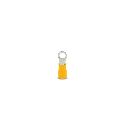 TERMINAL ANILLO AMARILLO 10-12AWG 4.3MM BOLSA 50 UNIDADES