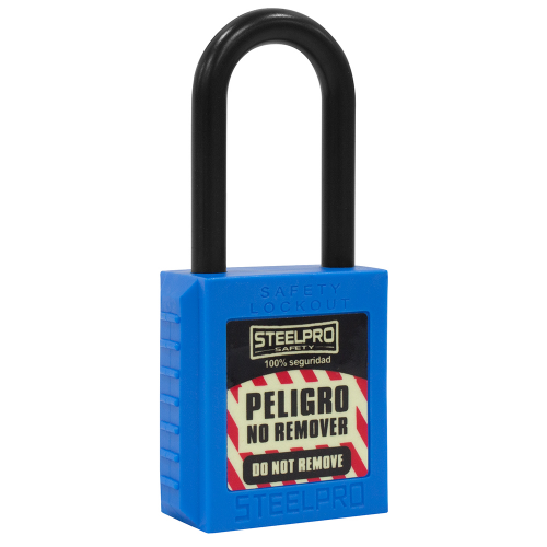 CANDADO STEELPRO DIELECTRICO AZUL