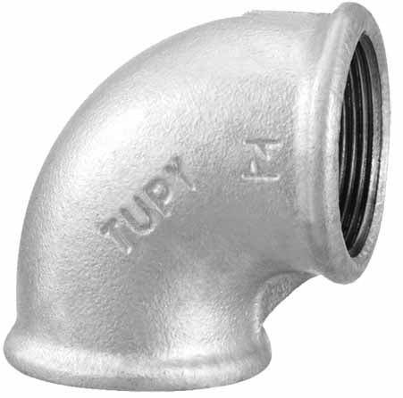 CODO GALV. 6" TUPY (ISO 9002)