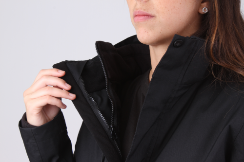 PARKA DESMONTABLE HW RENO 3 EN 1 MUJER NEGRO L